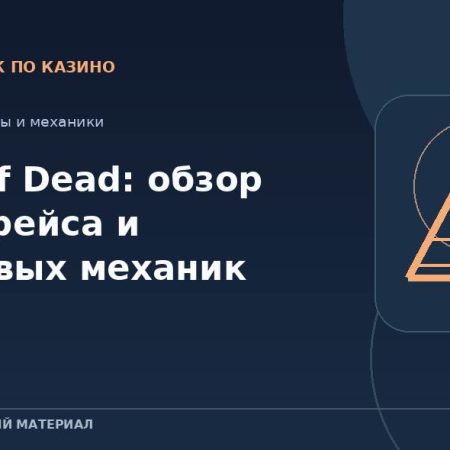 Book of Dead: обзор интерфейса и ключевых механик