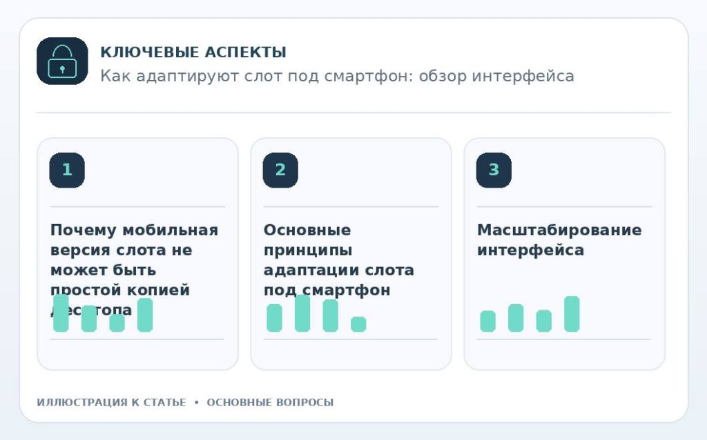 Как адаптируют слот под смартфон: обзор интерфейса — основные вопросы
