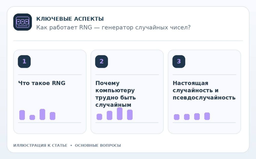 Как работает RNG — генератор случайных чисел? — основные вопросы