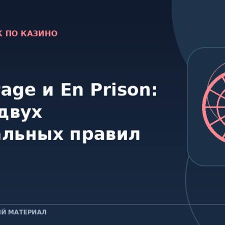 La Partage и En Prison: обзор двух специальных правил