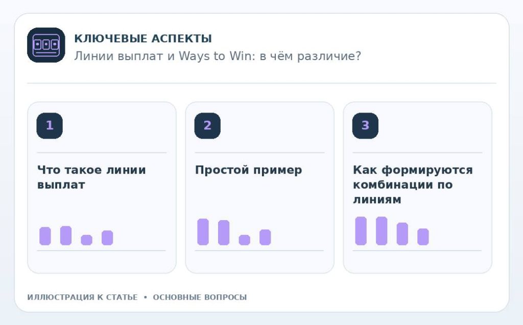 Линии выплат и Ways to Win: в чём различие? — основные вопросы
