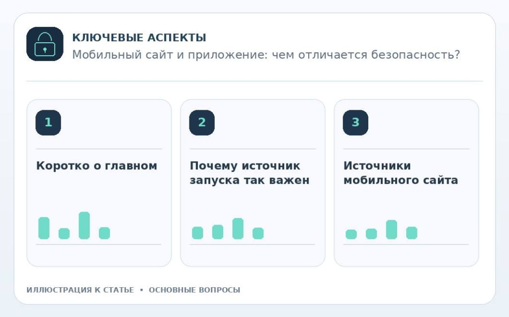 Мобильный сайт и приложение: чем отличается безопасность? — основные вопросы