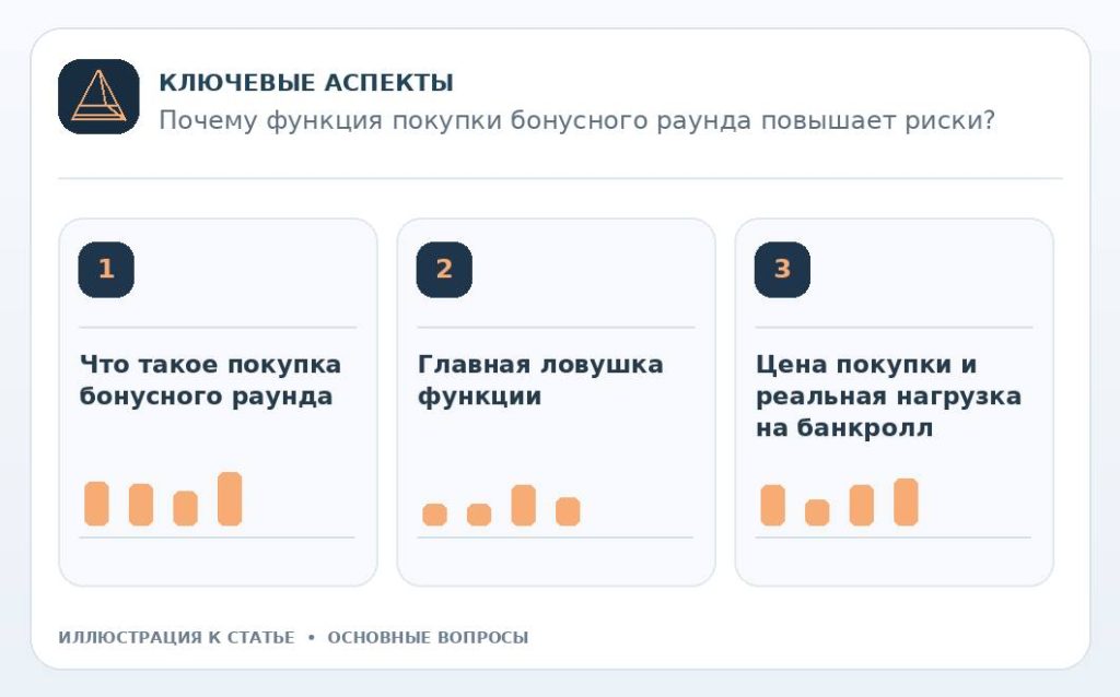 Почему функция покупки бонусного раунда повышает риски? — основные вопросы