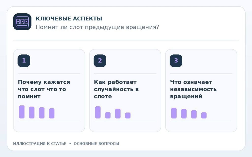 Помнит ли слот предыдущие вращения? — основные вопросы