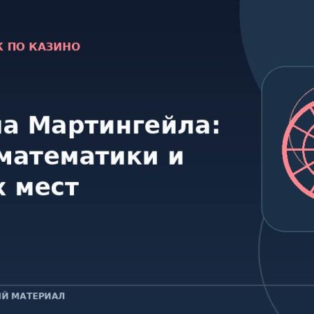 Система Мартингейла: обзор математики и слабых мест